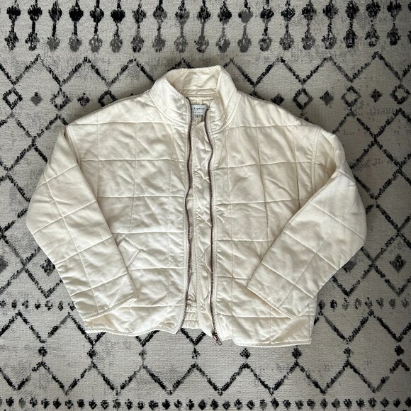 By Together Quilted Jacket Cream - Picture 1 of 6